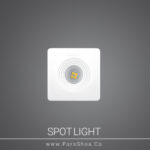 پنل چشمی 3 وات مربعی SMD پارس شعاع توس